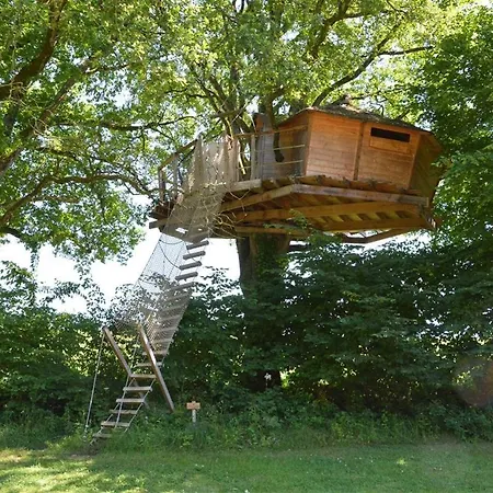 Domaine Des Vaulx - Locations De Insolites Bed and breakfast La Baconniere