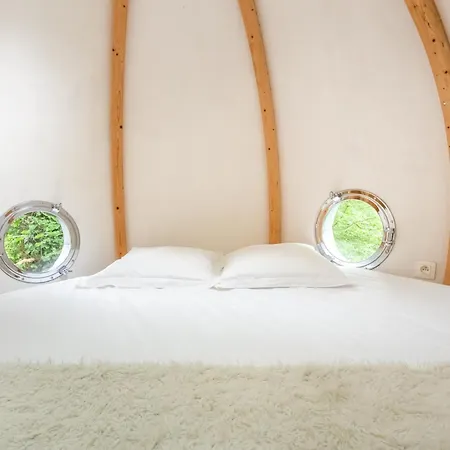 Domaine Des Vaulx - Locations De Insolites Bed and breakfast La Baconniere